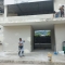 SE REALIZO TRABAJOS DE RESANTEO, EMPASTADO Y PINTURA DE FACHADA EN EL COLISEO DE LA PARROQUIA